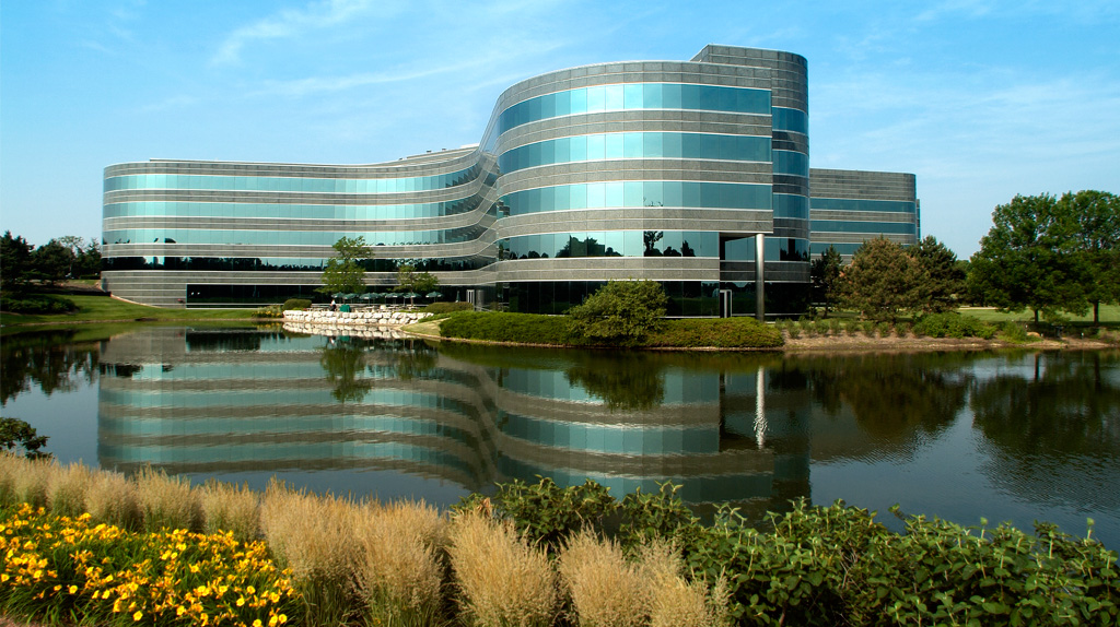 Allstate corporate headquarters water view