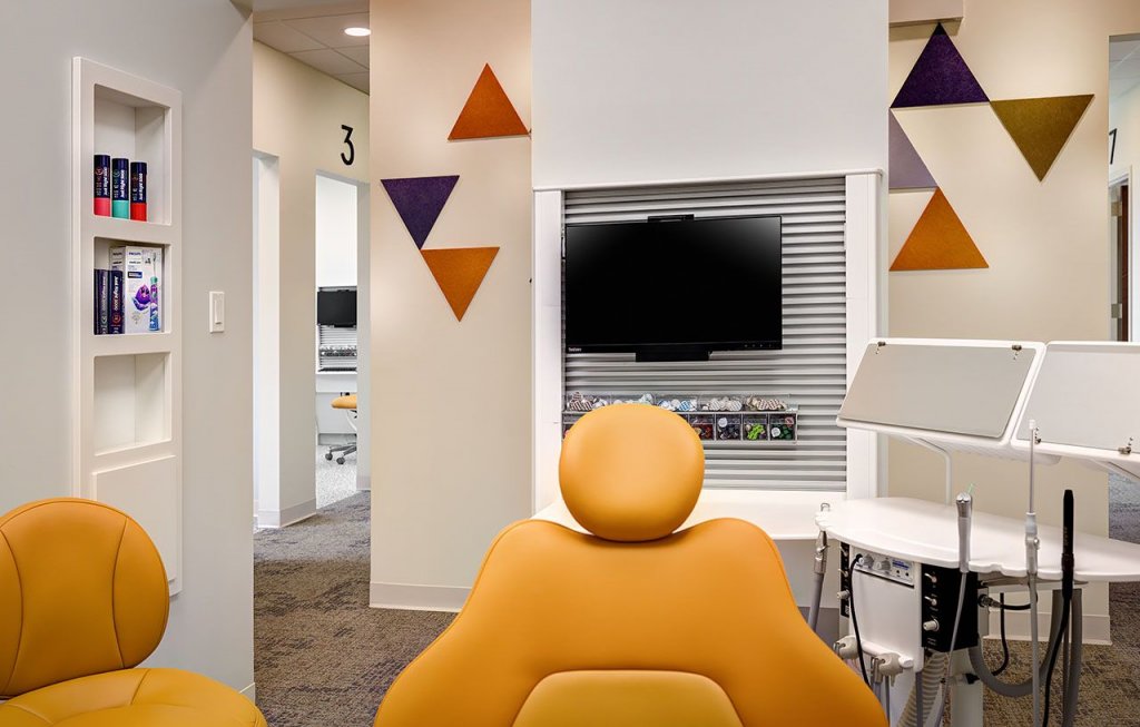 contemporary dental operatory