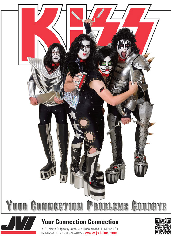 KISS themed marketing campaign 