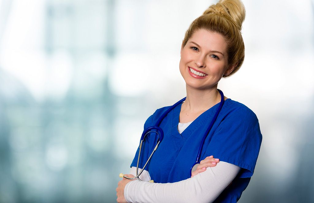 nurse hospital portrait