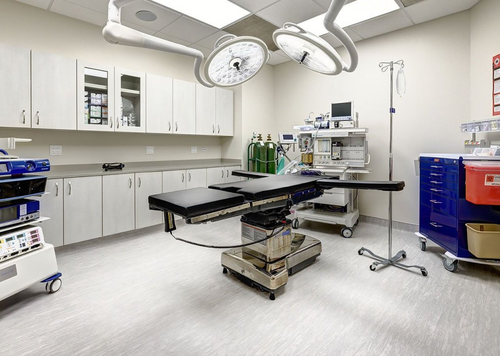 empty operating room